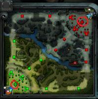 Throne Locations on Map